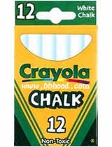 美国Crayola绘儿乐12支装白粉笔（50-0320 ） 
