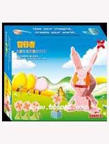智行者拼装玩具—彩色系列兔子组合200pcs 